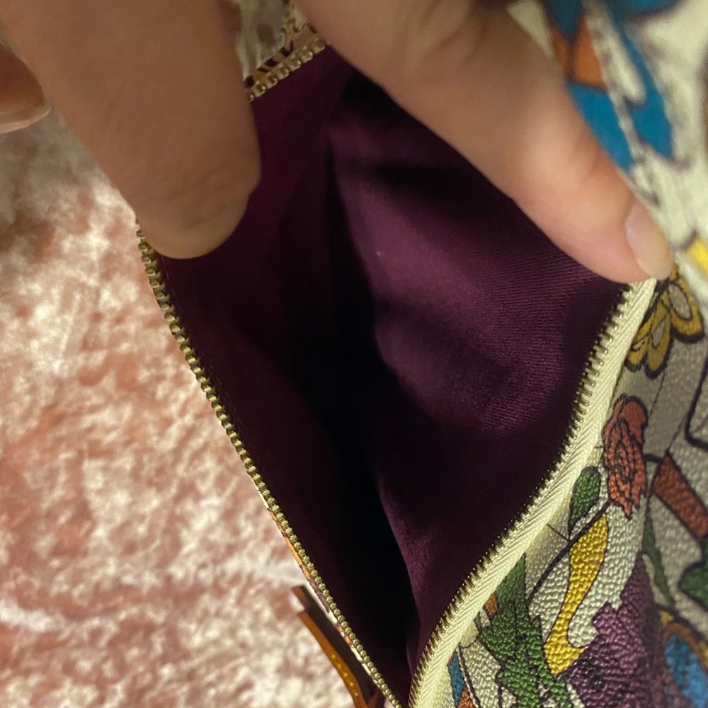 Dooney & Bourke Beauty and the Beast Disney Shoulder Bag crossbody NEW - Picture 6 of 7
